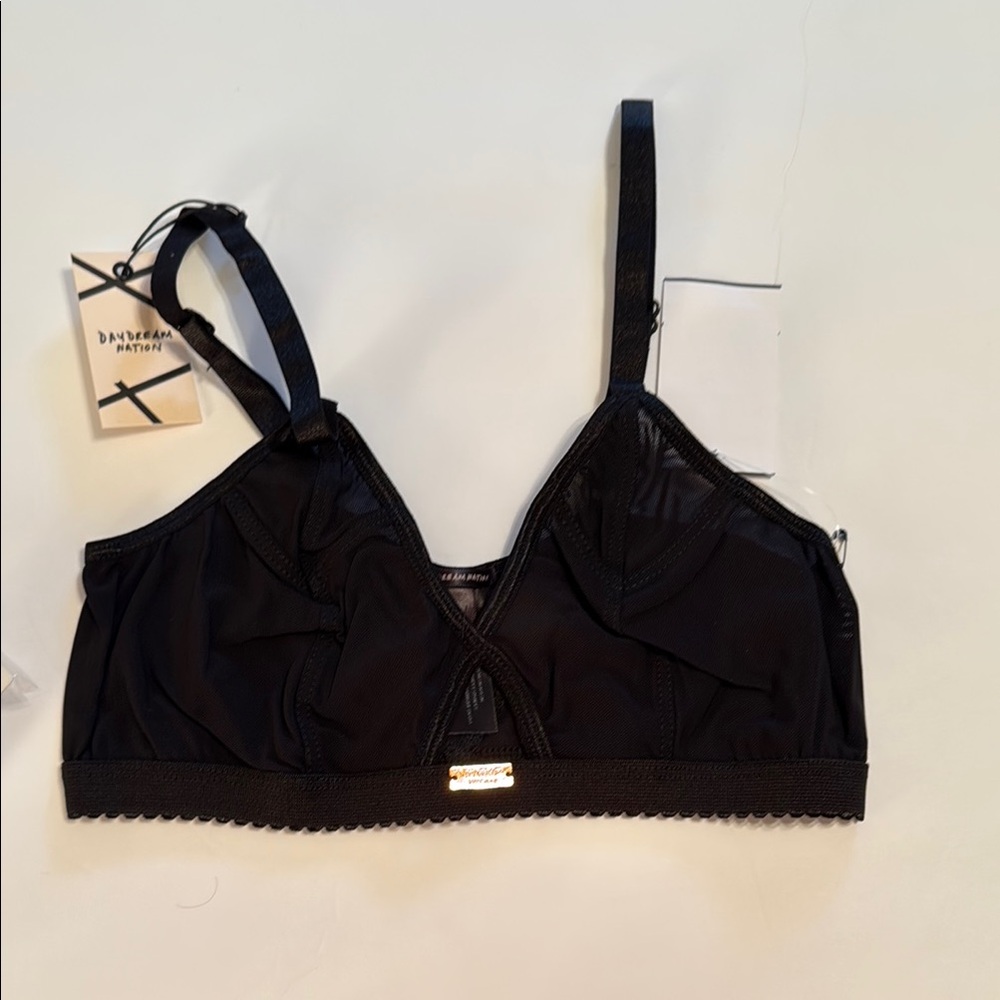 Daydream Nation Black Bralette